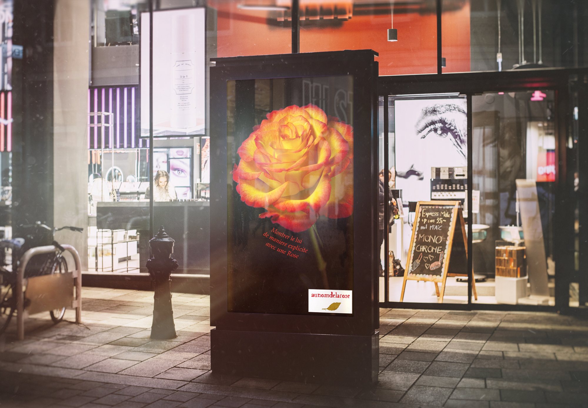Rue commerçante