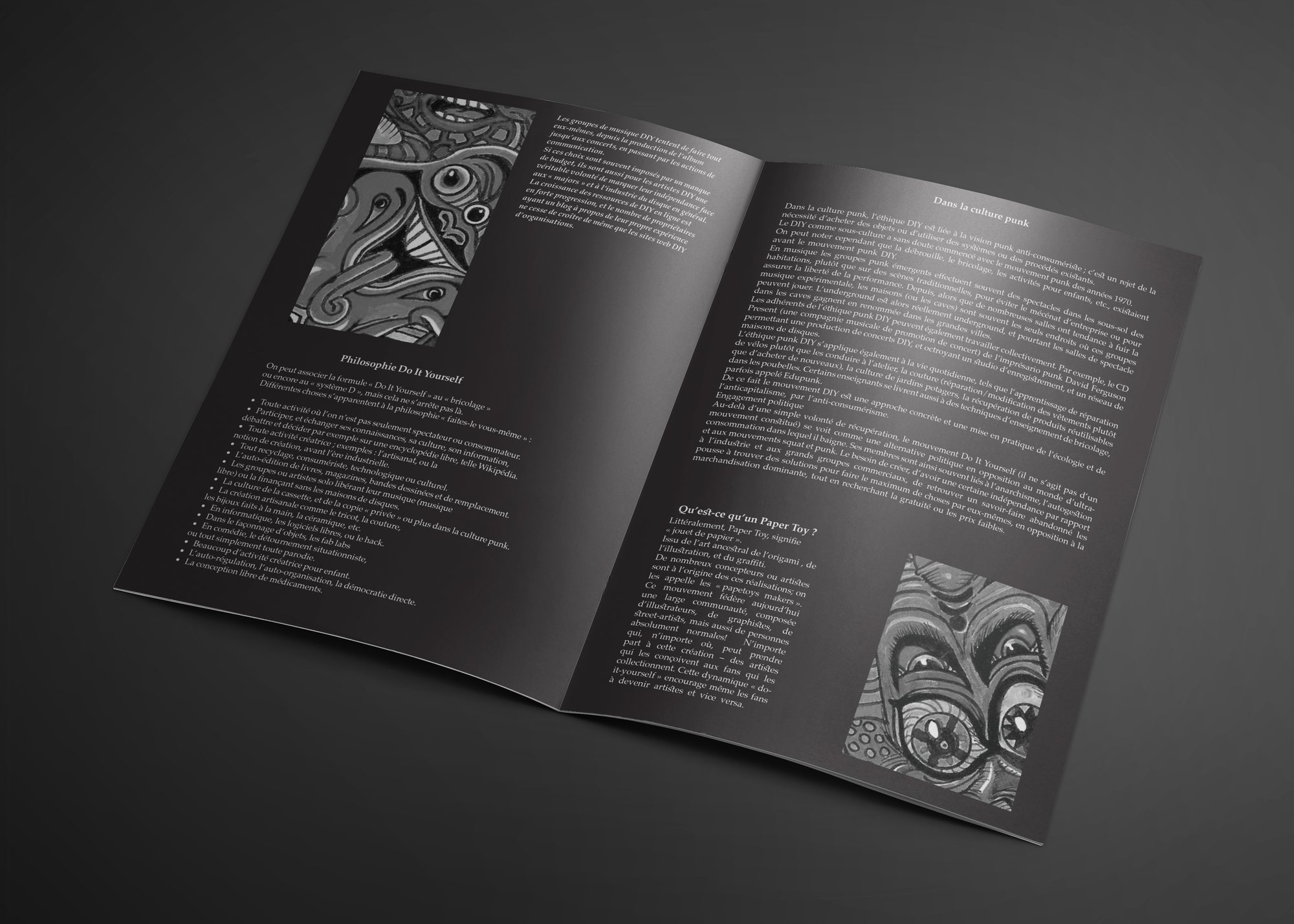 La double page