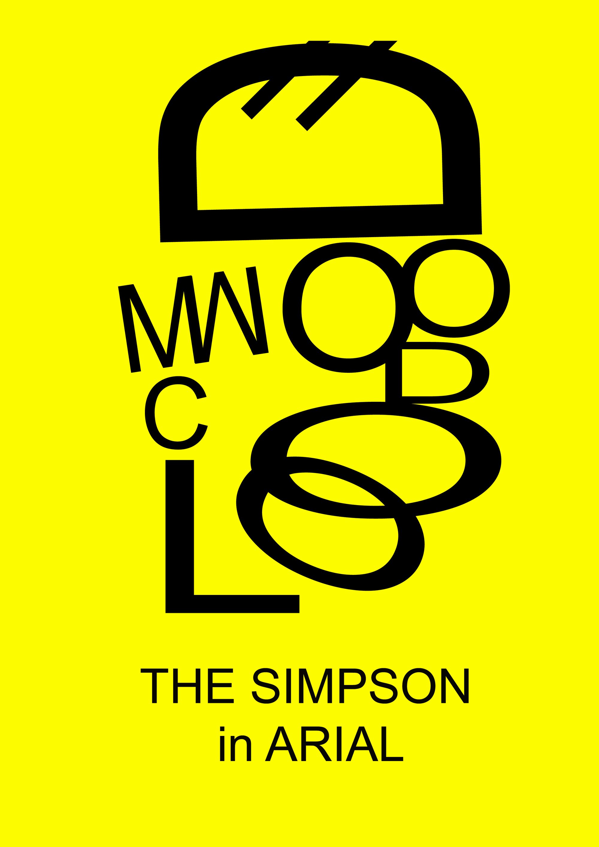 The Simpson in Arial