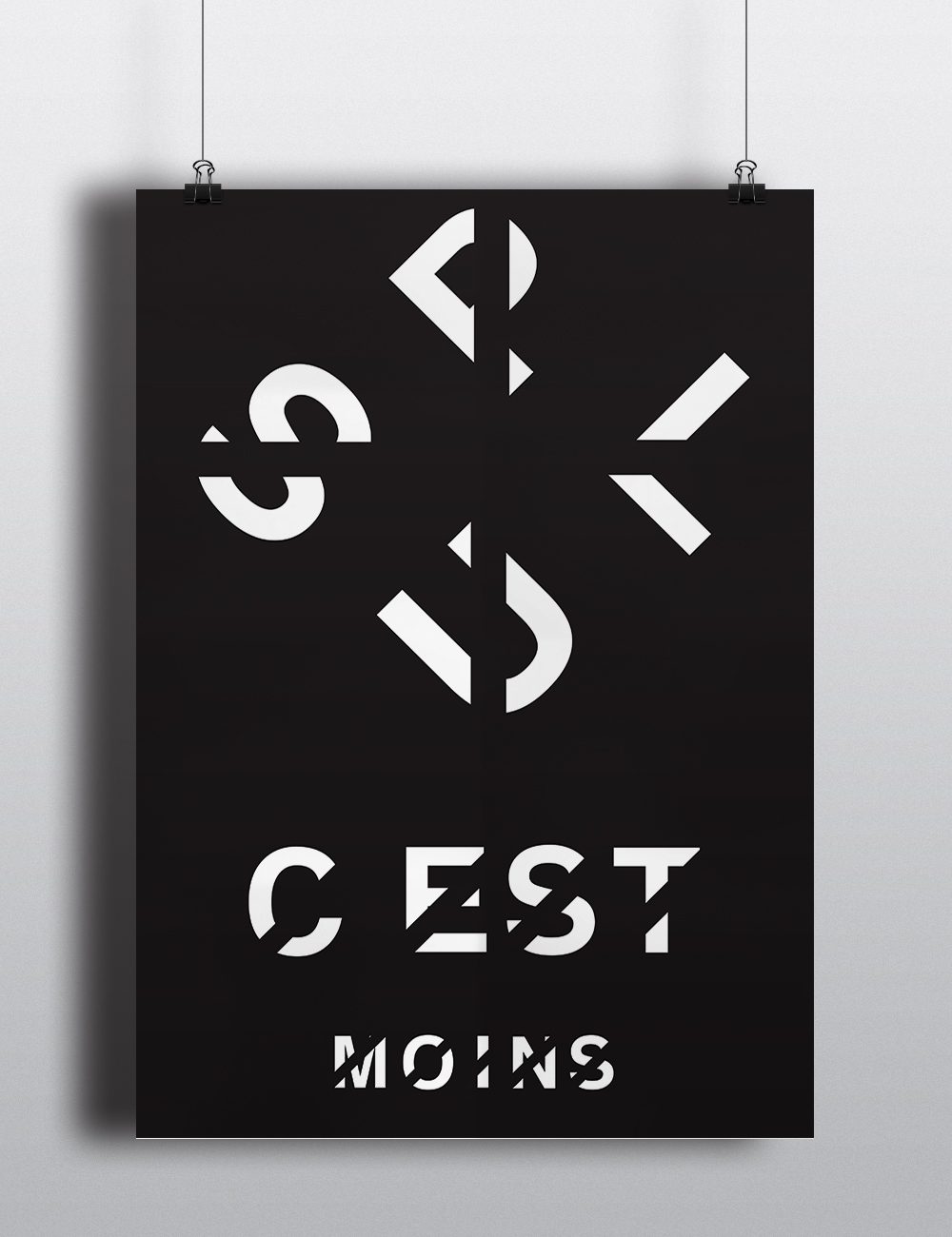 Plus c’est moins