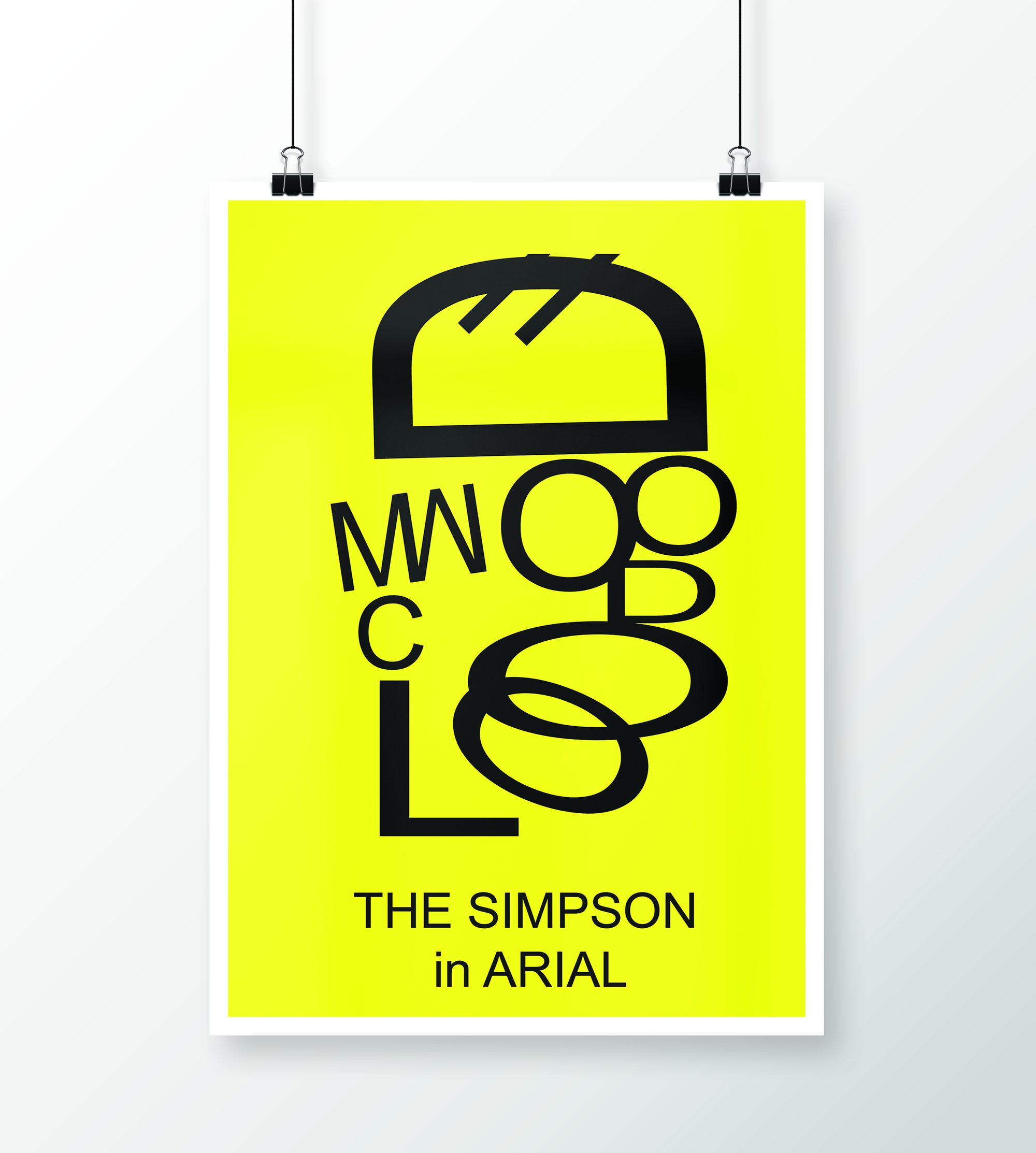The Simpson in Arial