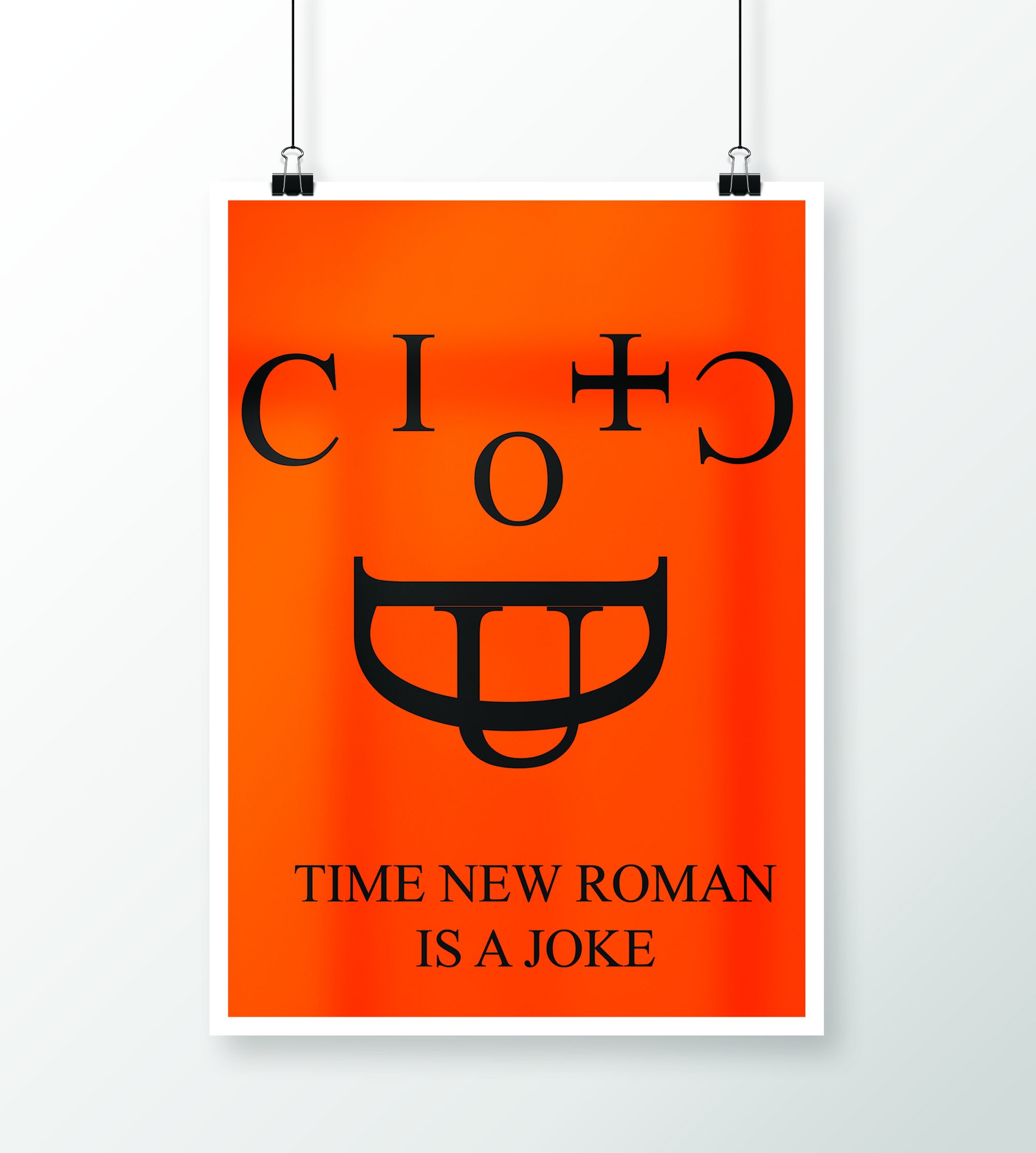 Time New Roman is a joke
