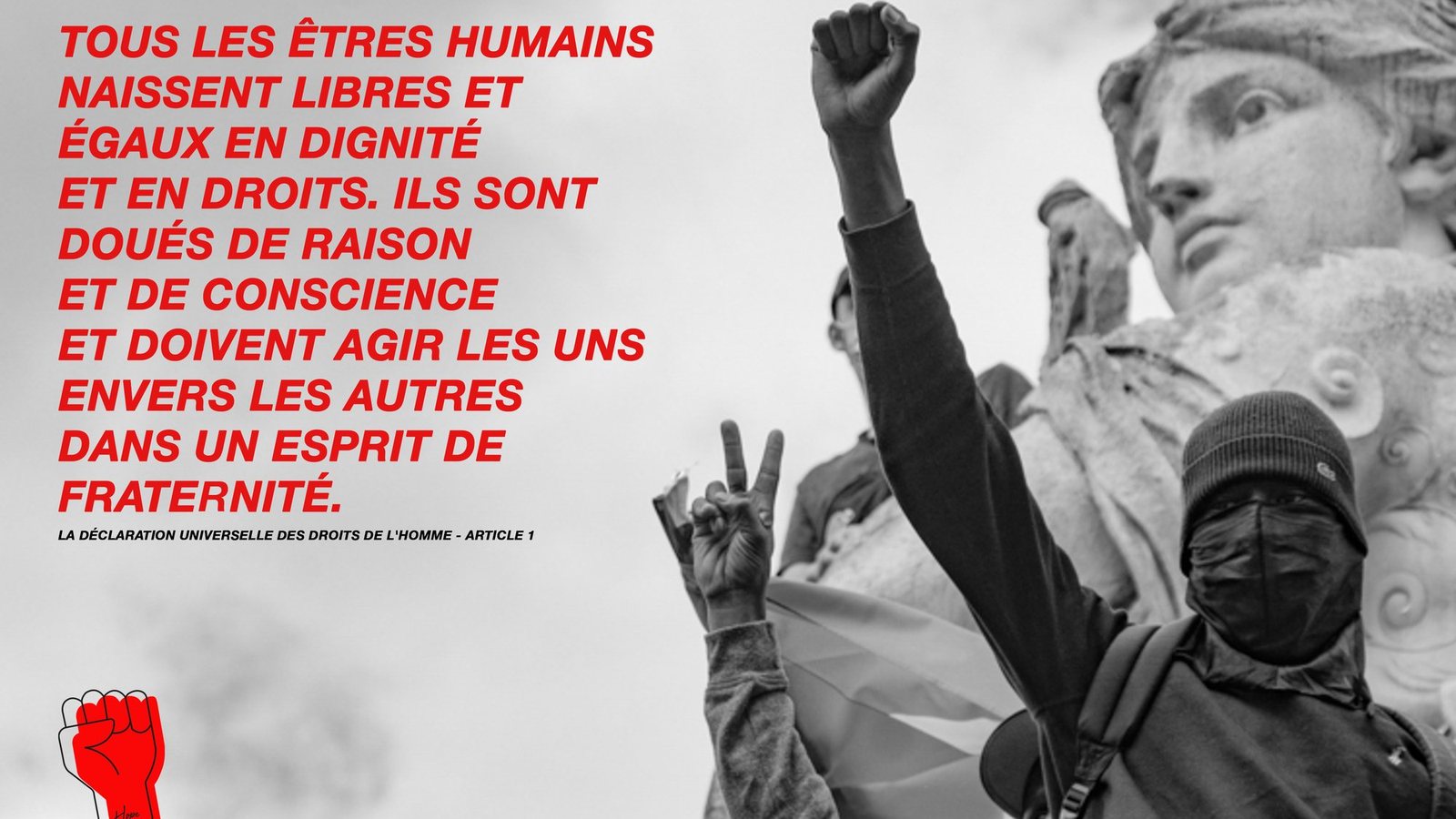 Hope — Une campagne autour de la Déclaration universelle des droits de l’homme.